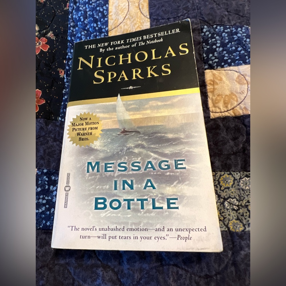 Nicholas Sparks Message in a bottle